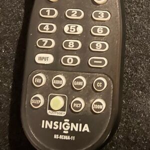 Insignia tv remote